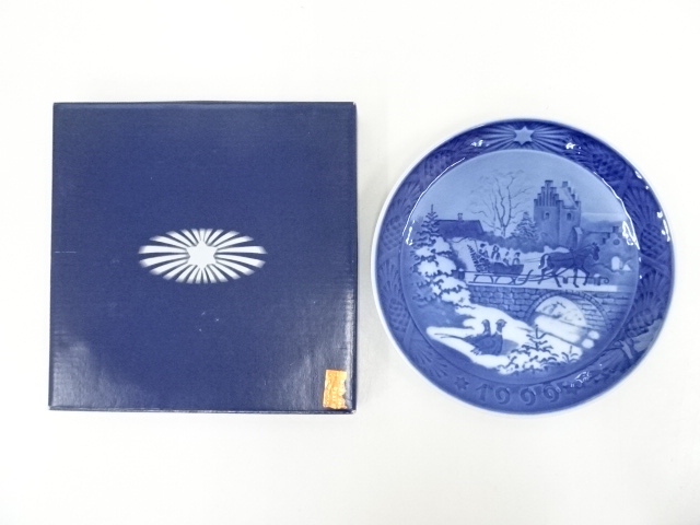 ロイヤルコペンハーゲン（Royal Copenhagen）　イヤープレート（1999年）